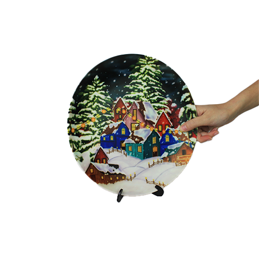 Decorative Wall Plate - Christmas