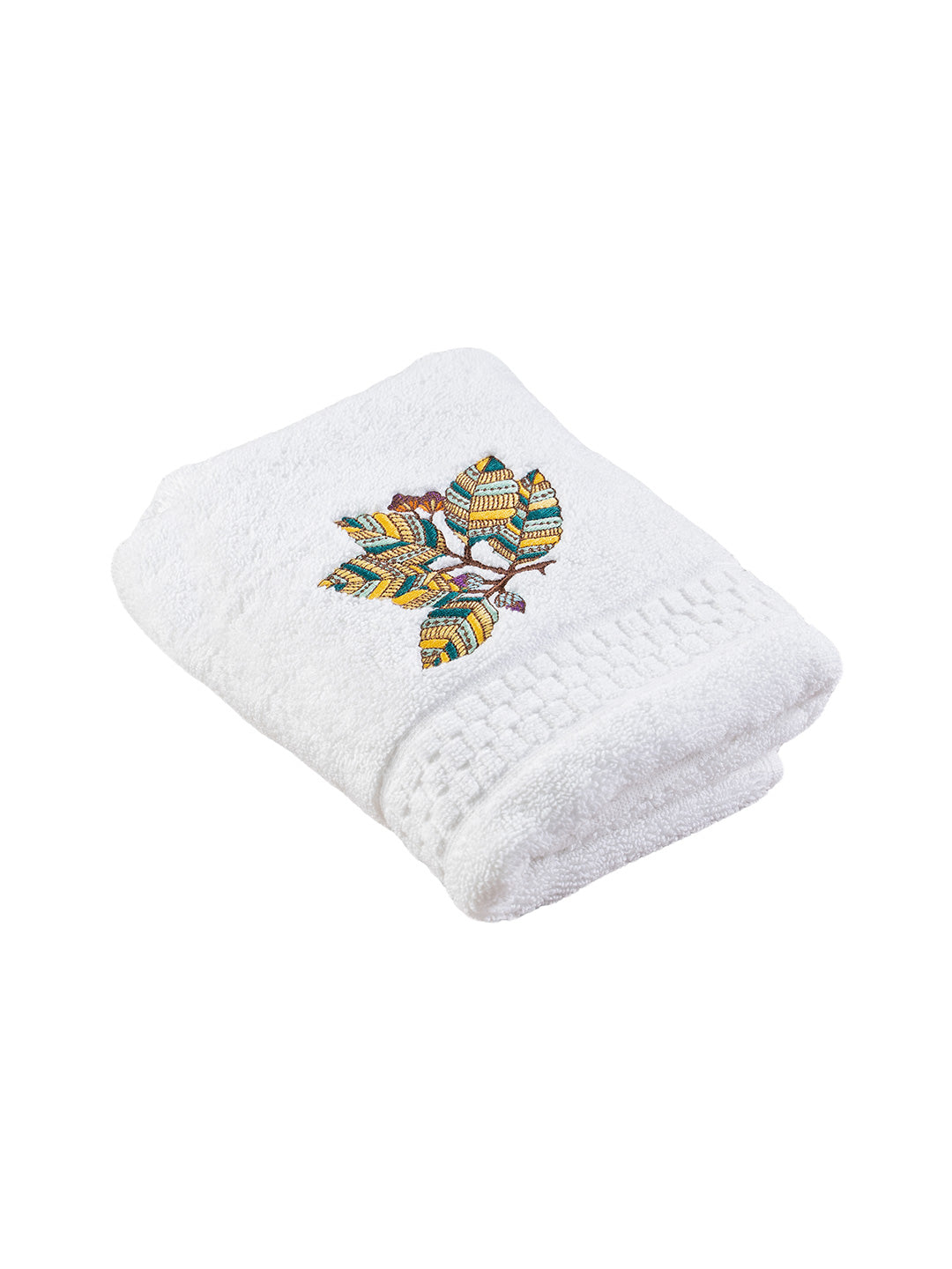 Hand Towels - Floral Embroidered