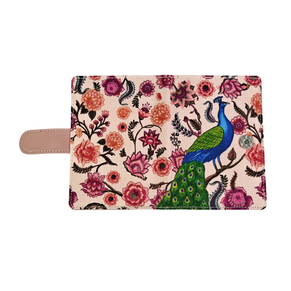 Passport Holder : Garden Jewel Peacock