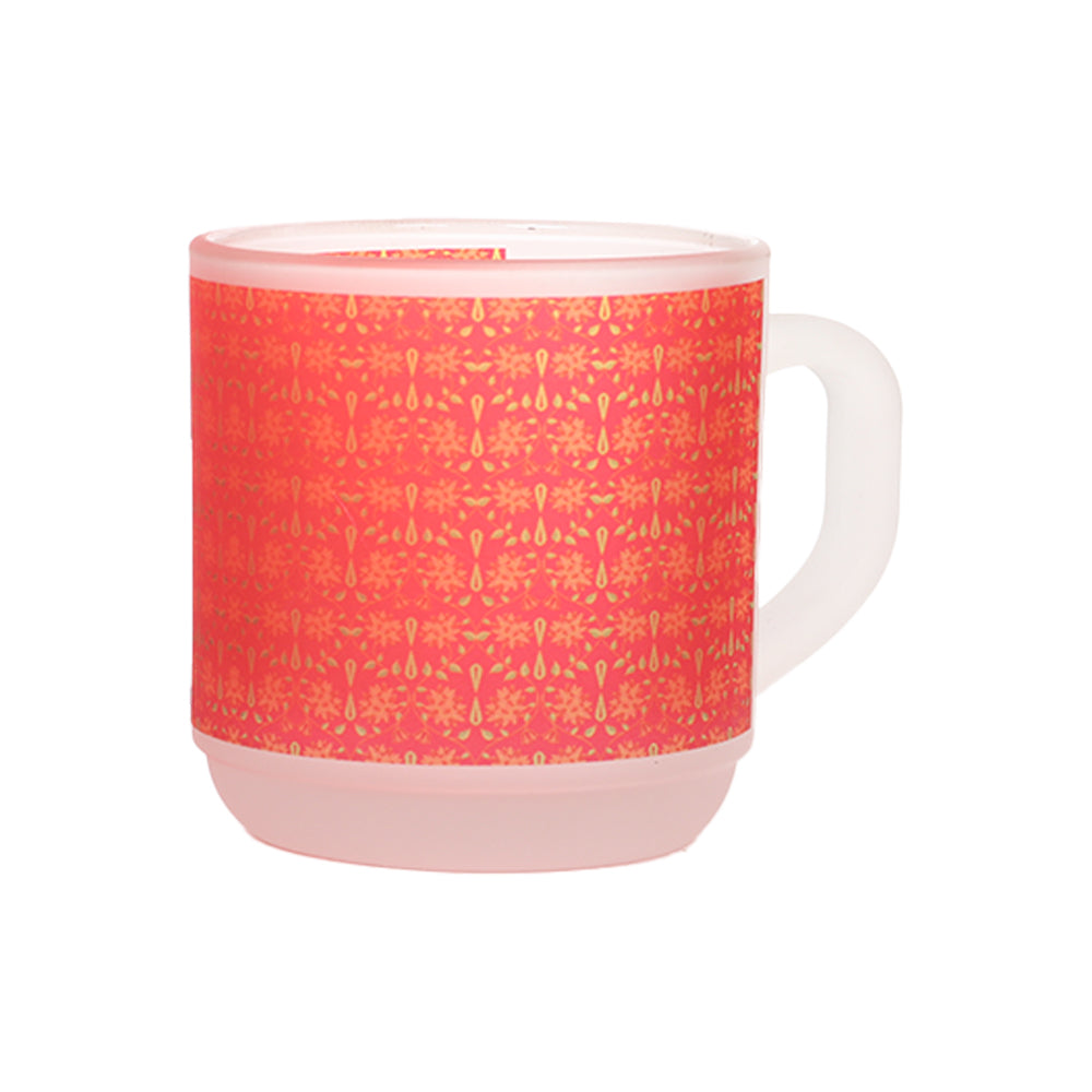 Glass Mugs - Babur Red