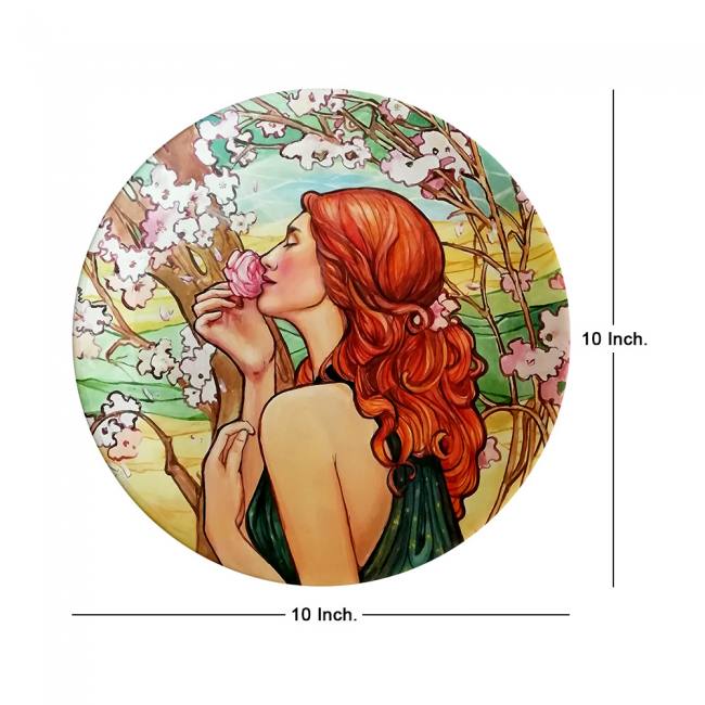 Decorative Wall Plate - Joyful Spring