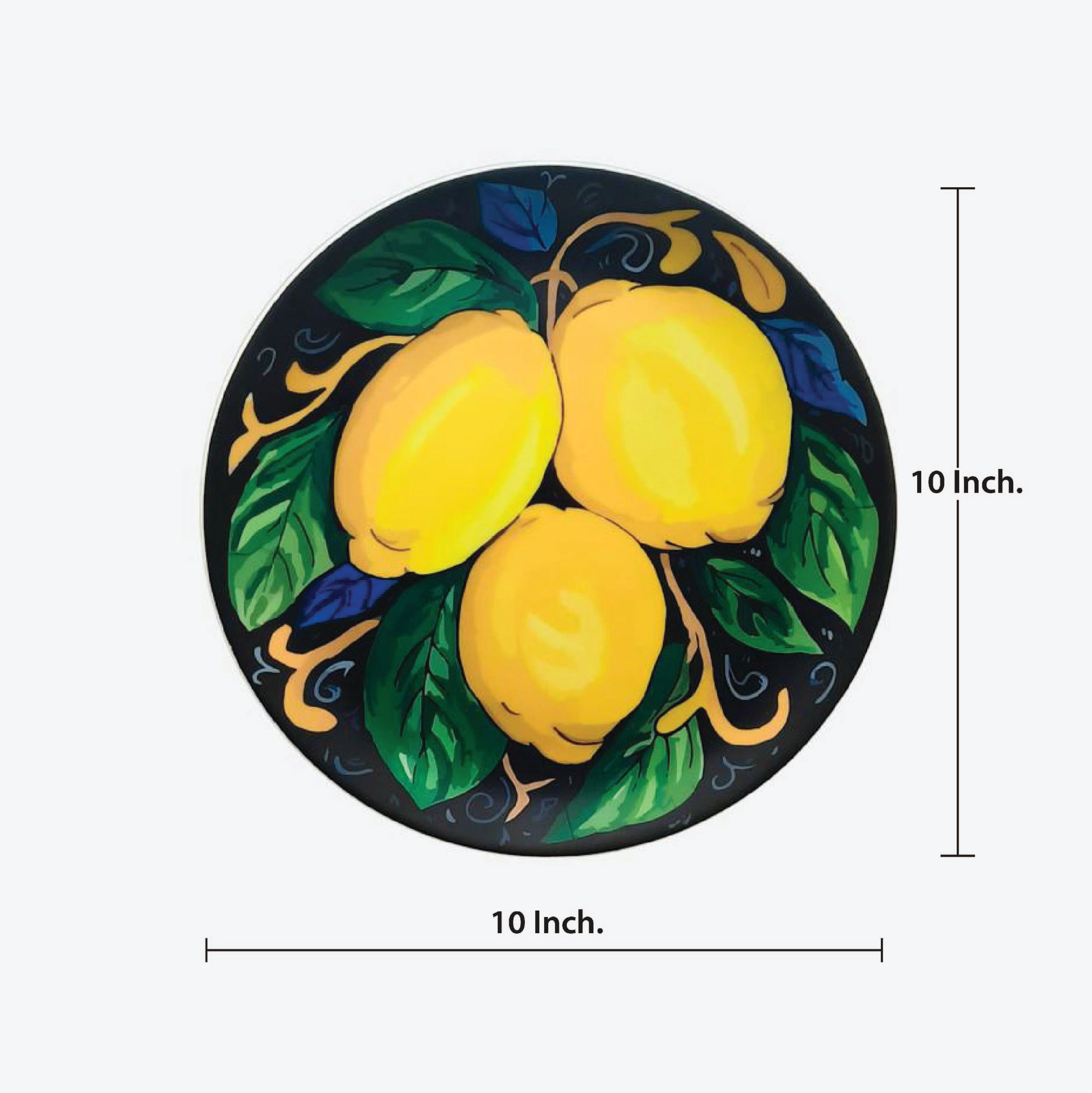 Decorative Wall Plates Combo (Set of 4) - Fruti d Italia