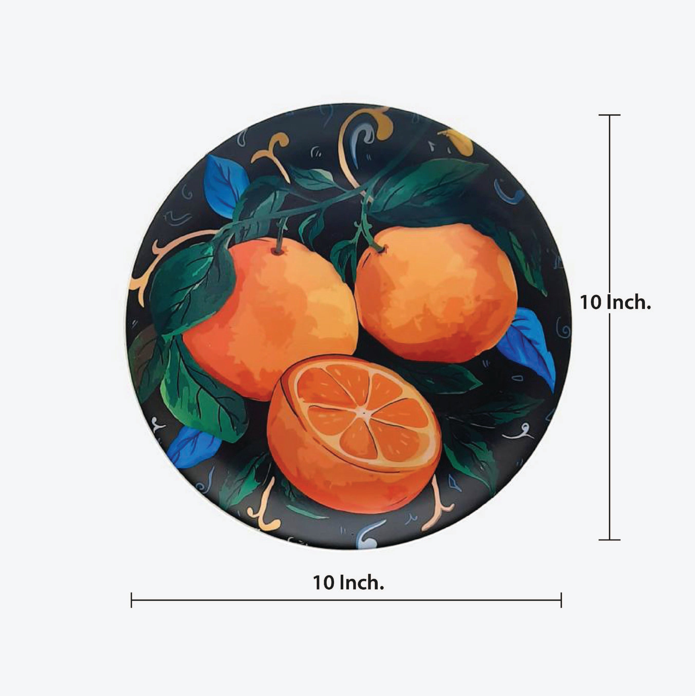 Decorative Wall Plates Combo (Set of 4) - Fruti d Italia