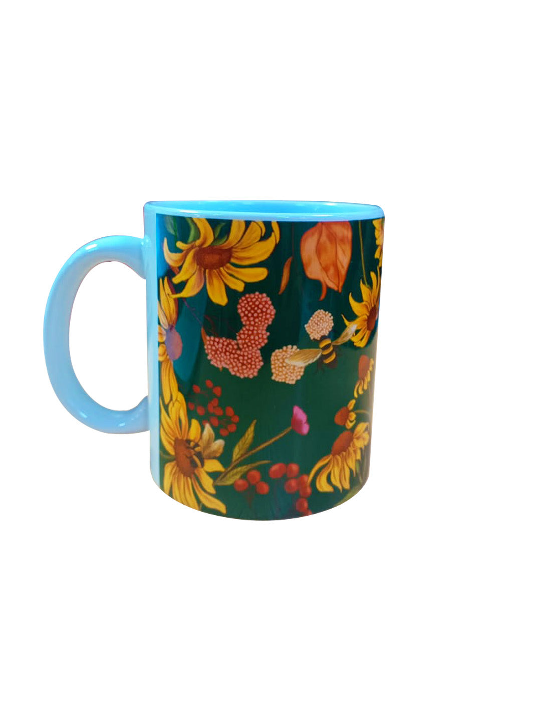 Mugs - Floral Bliss Green