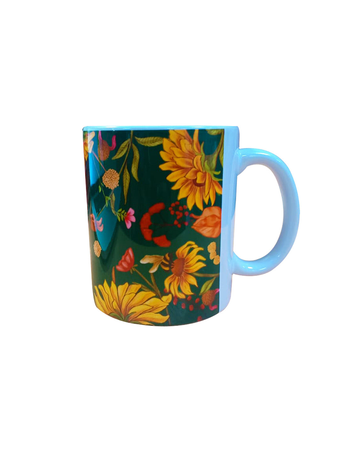 Mugs - Floral Bliss Green