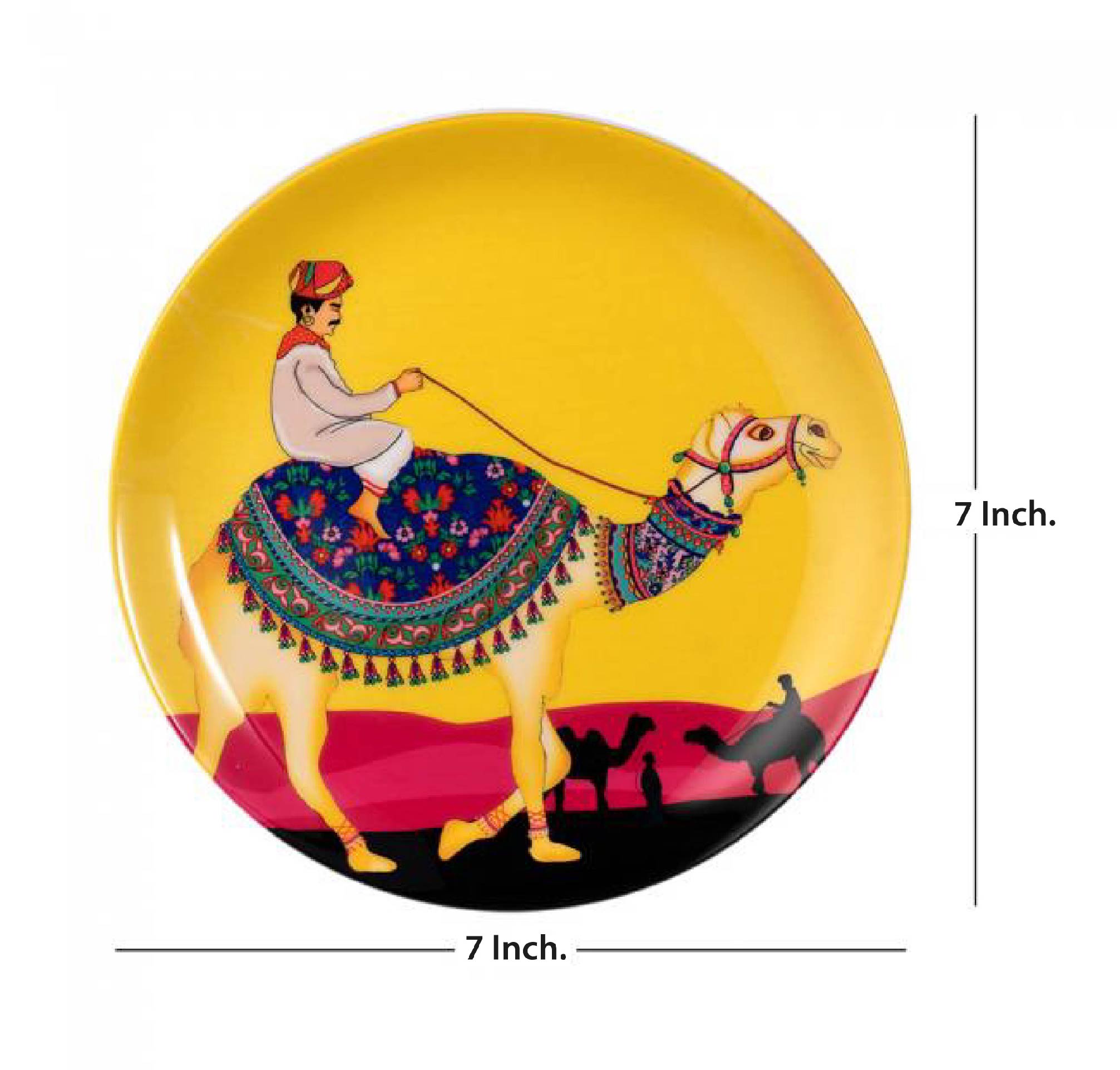 Decorative Wall Plates - Princely camel