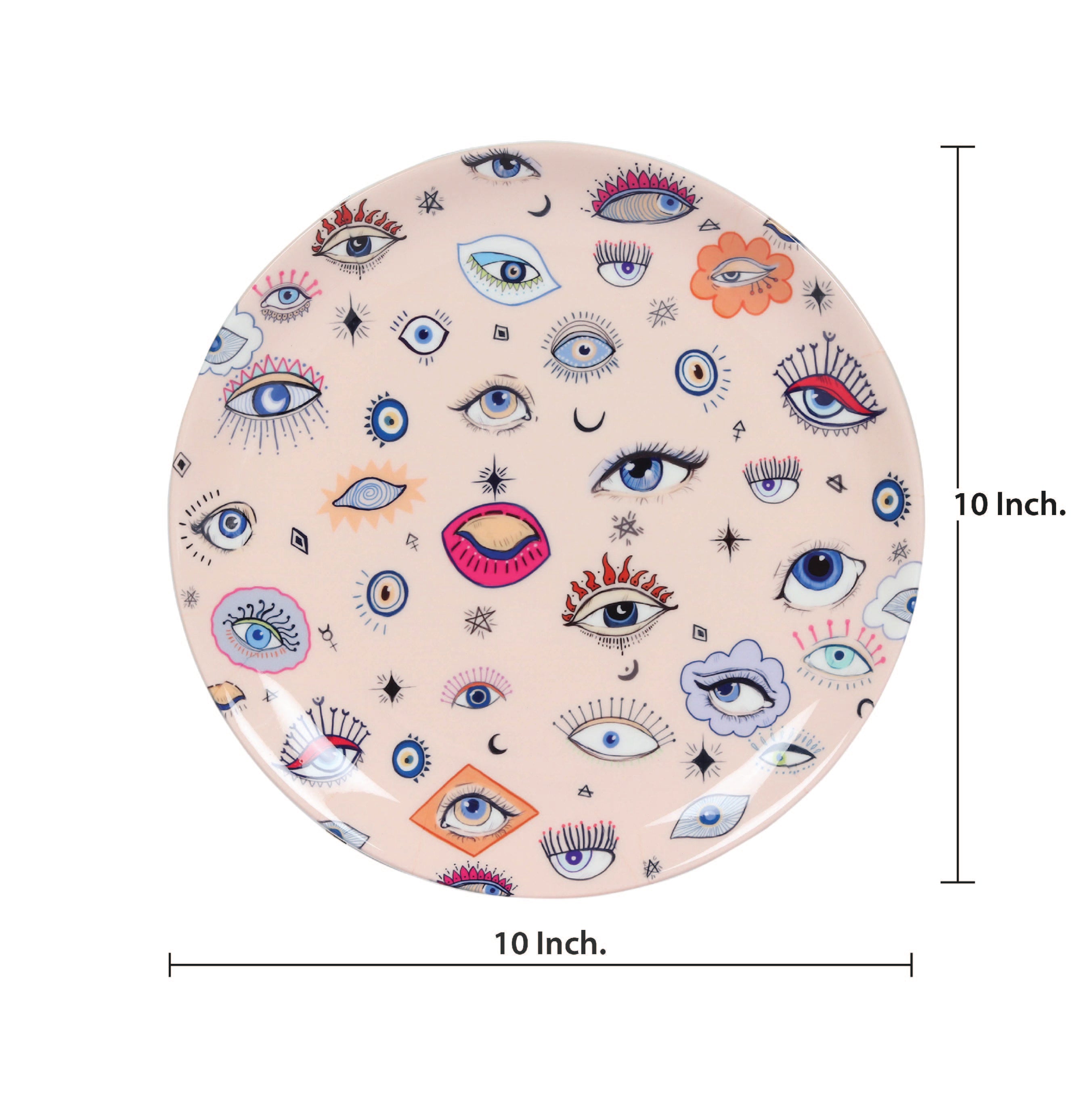 Decorative Wall Plates - Aurora Evil Eye
