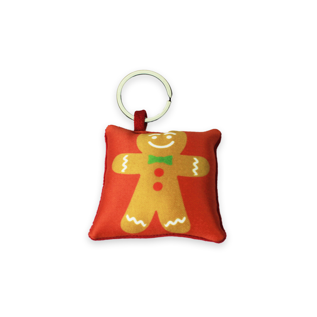 Cushion Keychain - Ginger Bread