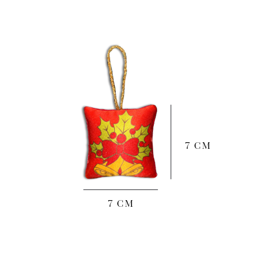 Christmas Tree Ornaments - Bells and Bow