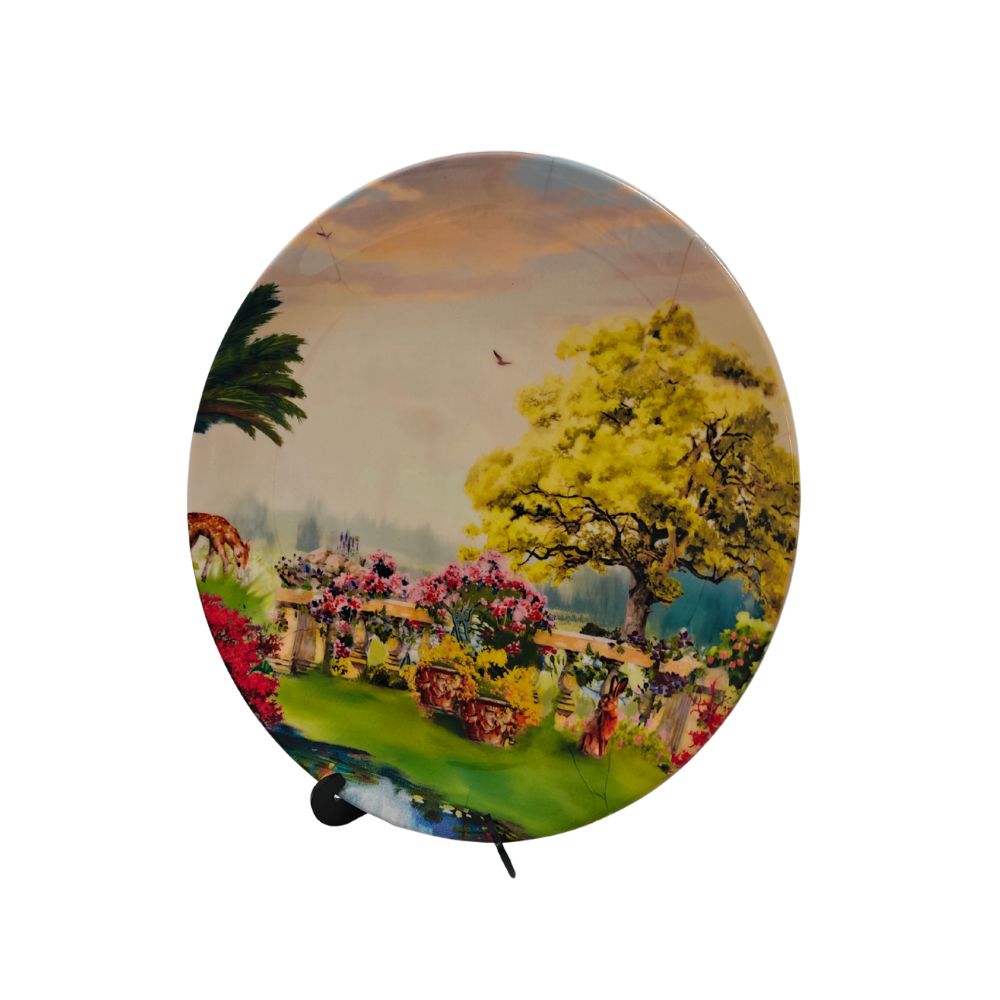 Decorative Wall Plate - The Secret Meadow
