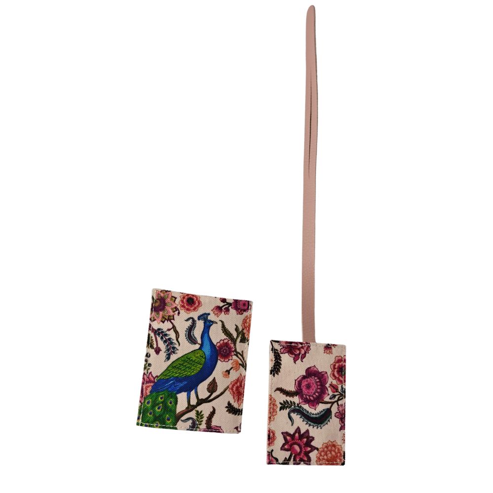 Luggage Tag : Garden Jewel Peacock