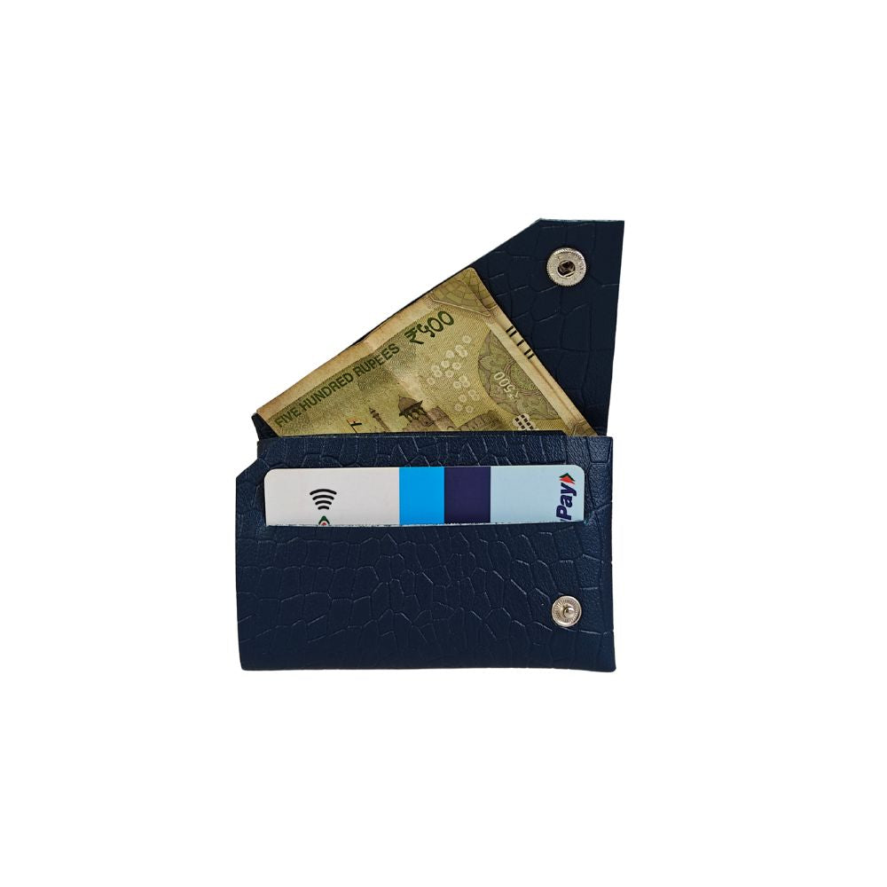 Blue Card & Cash Holder ( Double-Sided )