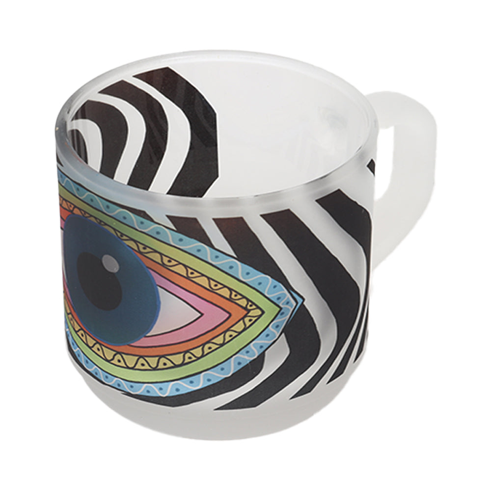 Glass Mugs - Turkish Boncuk Evil eye