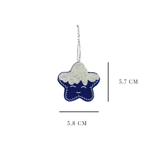 Christmas Tree Ornaments - Winter Stars