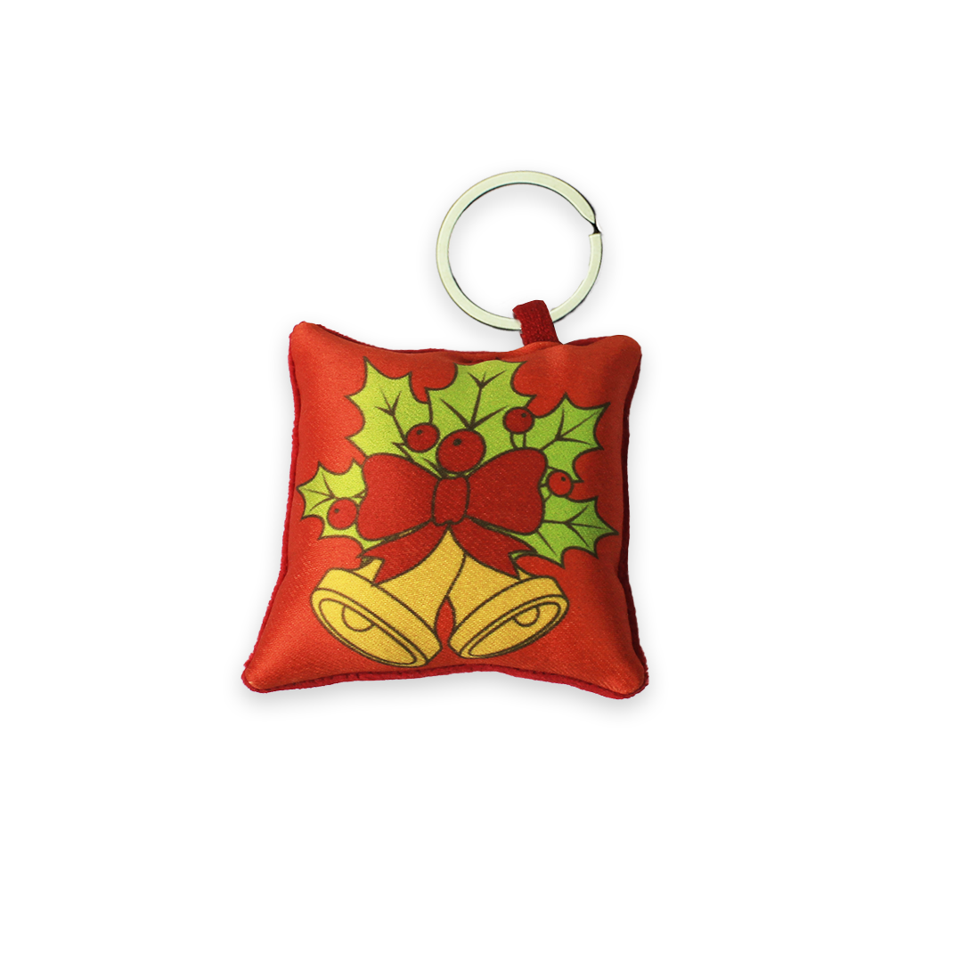 Cushion Keychain - Sleigh Bell