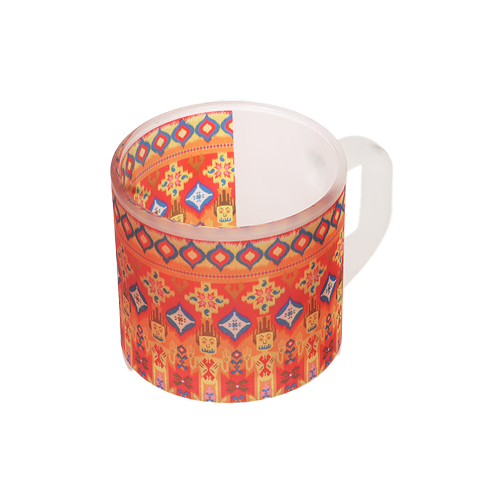 Glass Mugs - Dazzling Ikat