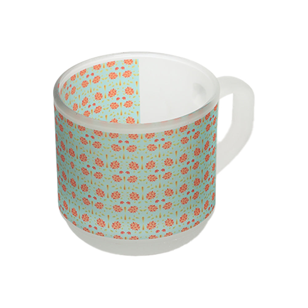 Glass Mugs - Babur Green