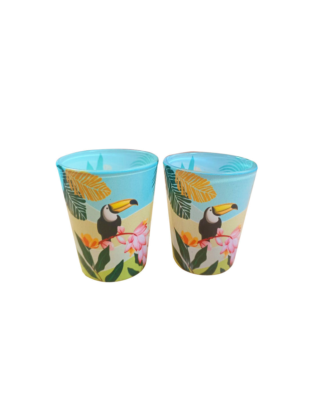 Glass Shot Glasses - Tropical World
