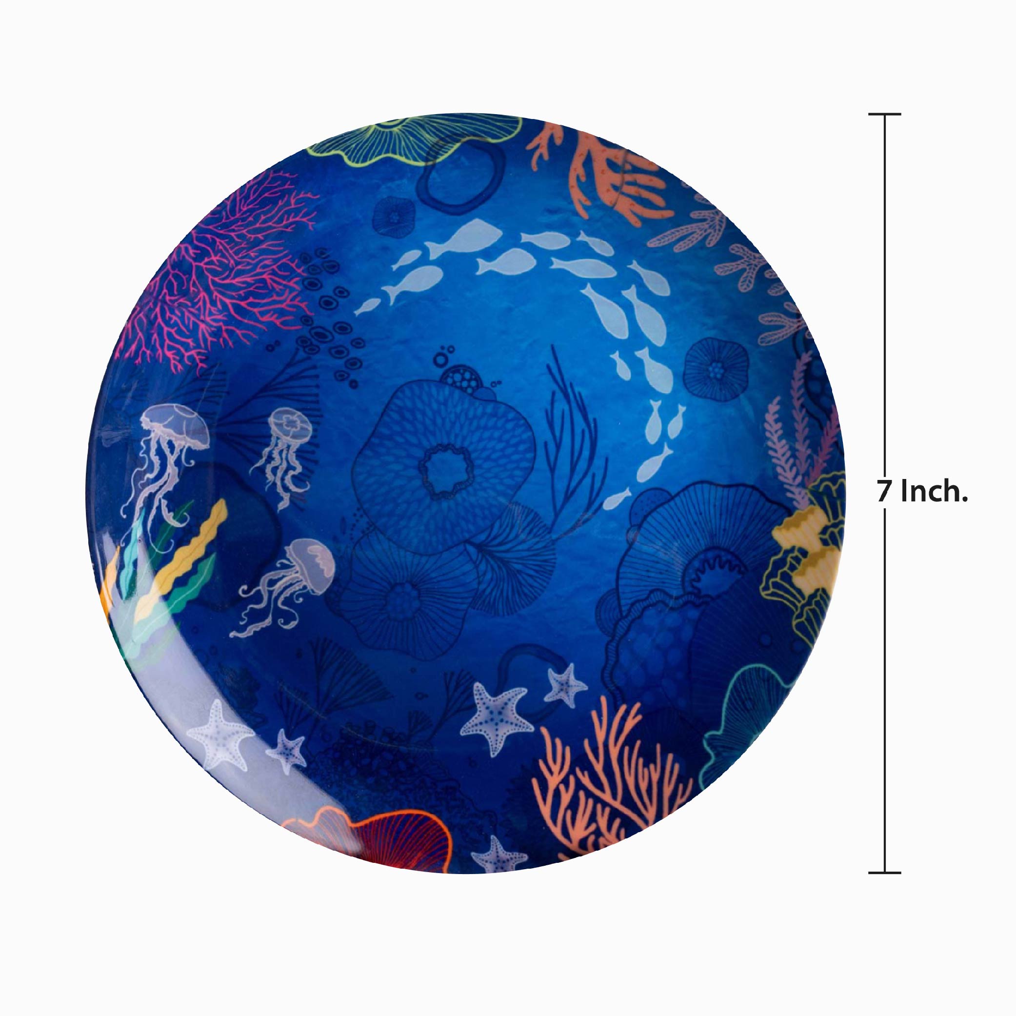 Decorative Wall Plates -the world residing underwater