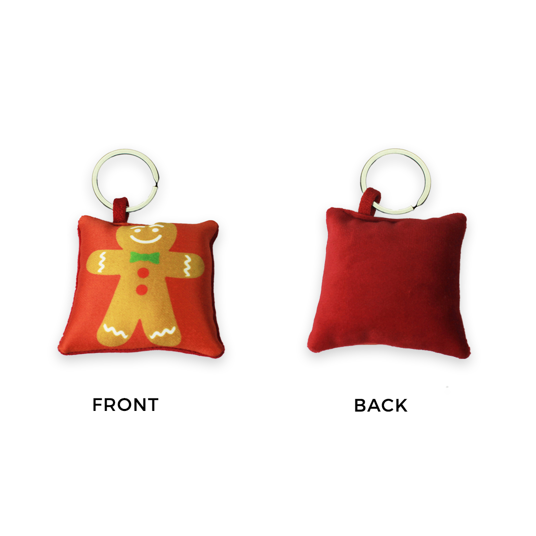 Cushion Keychain - Ginger Bread