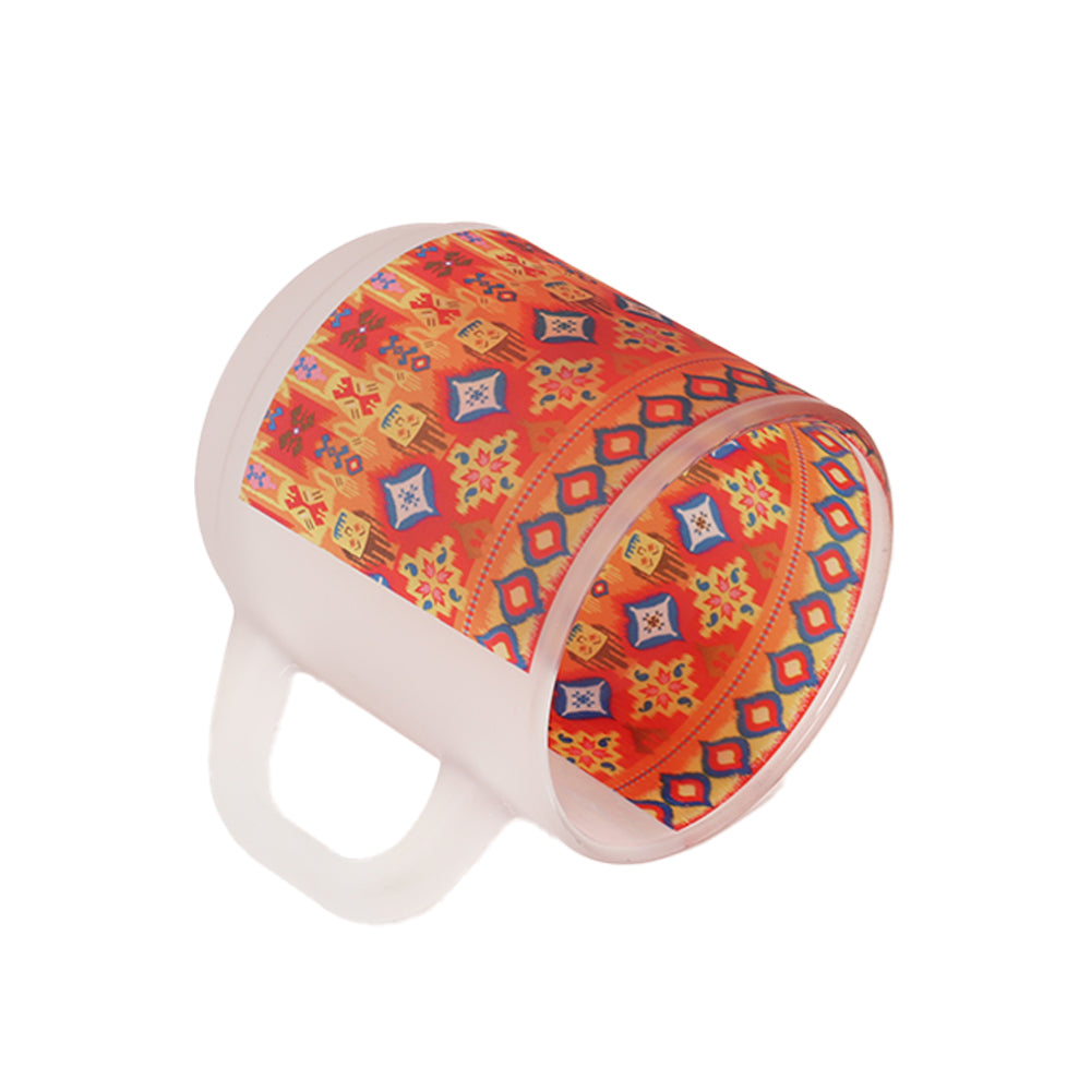 Glass Mugs - Dazzling Ikat