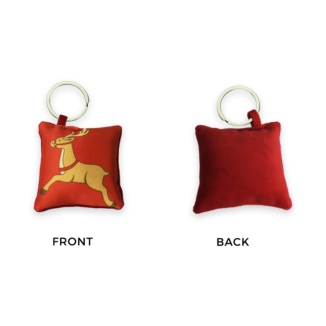 Cushion Keychain - Reindeer Rays