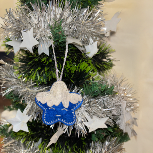 Christmas Tree Ornaments - Winter Stars