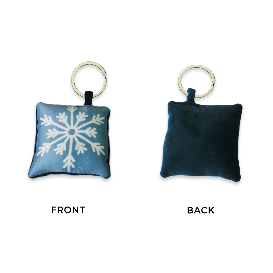 Cushion Keychain - Snowburst