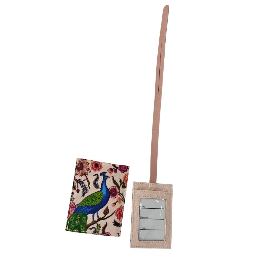 Luggage Tag : Garden Jewel Peacock