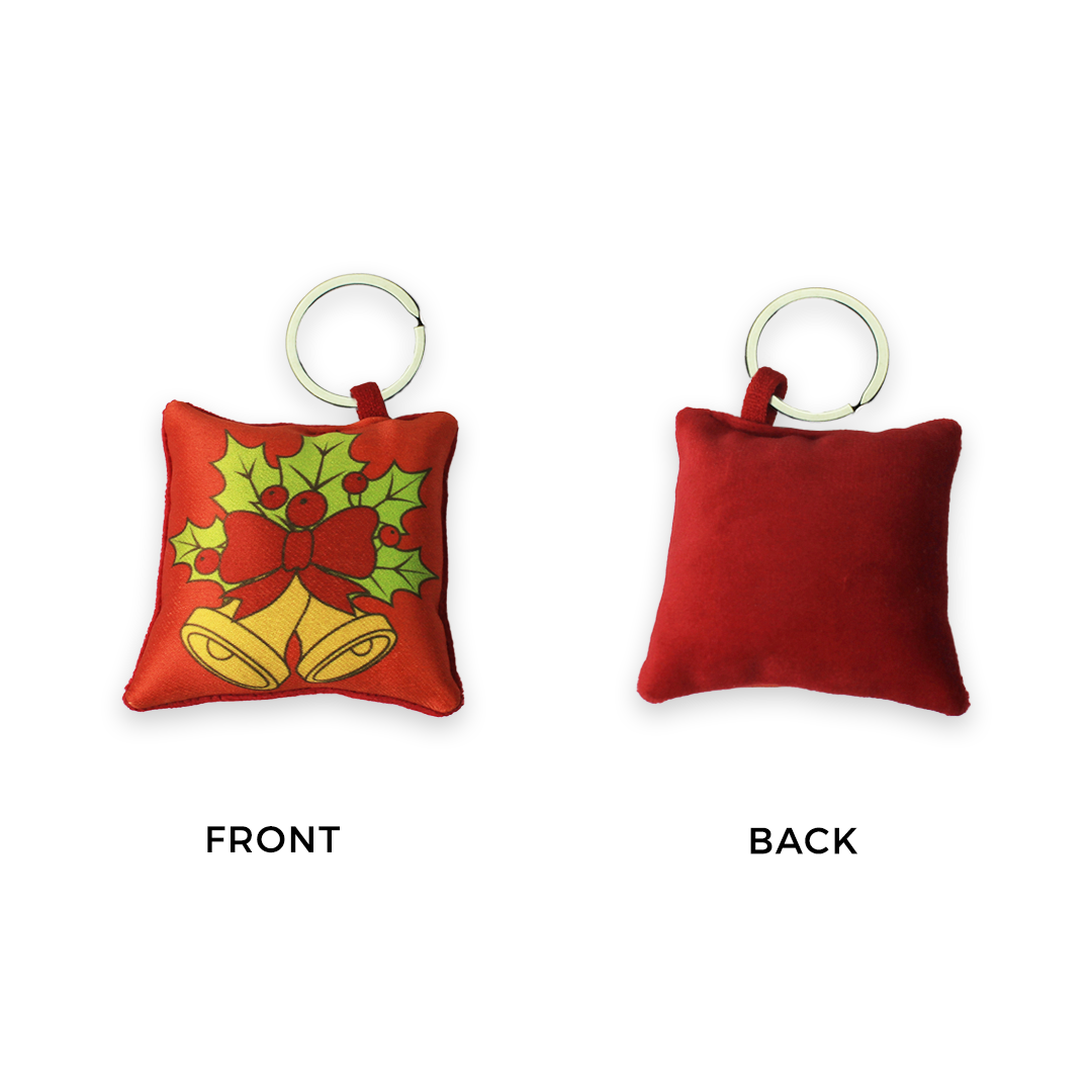 Cushion Keychain - Sleigh Bell