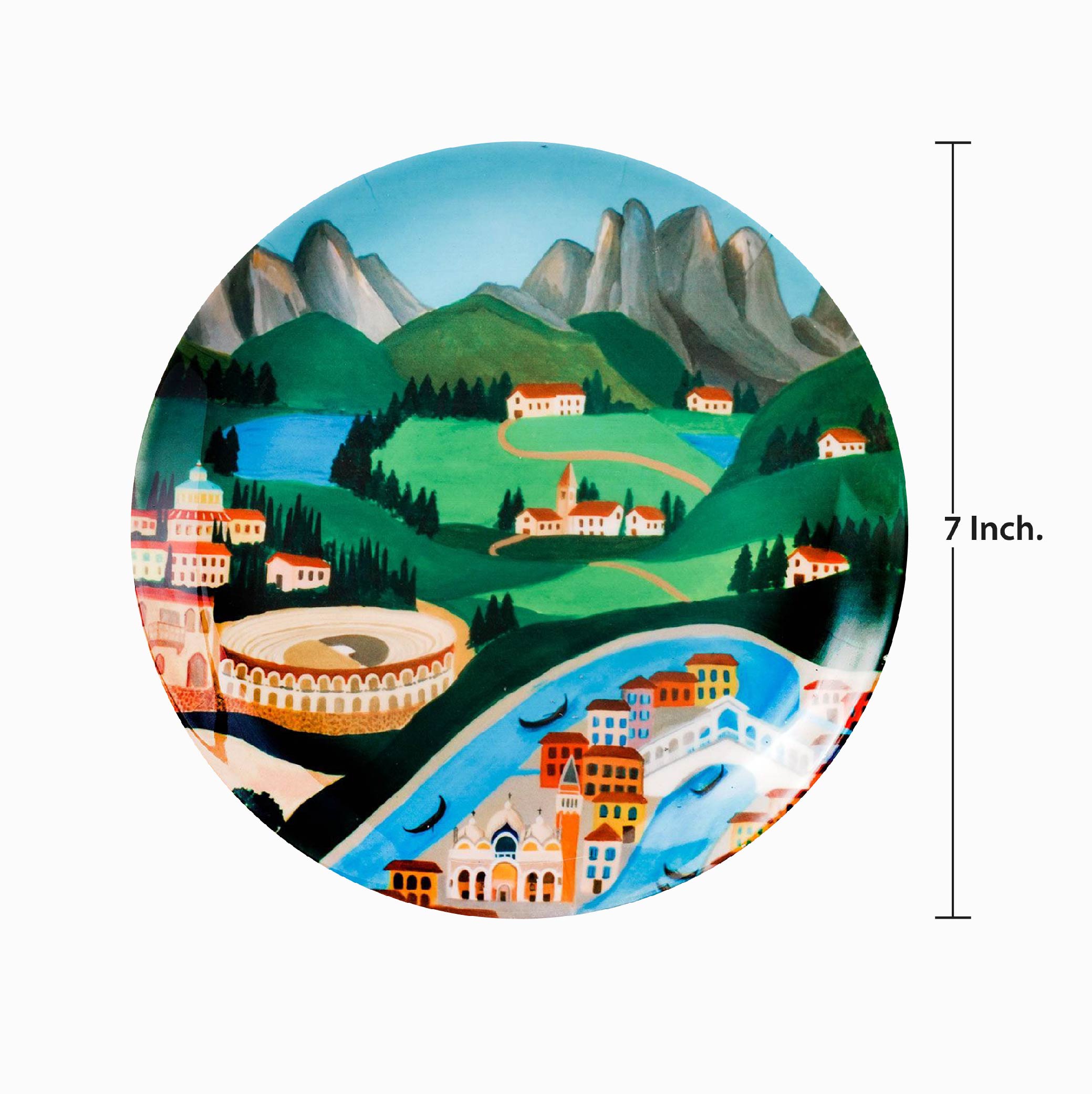 Decorative Wall Plates -Urbane Veneto