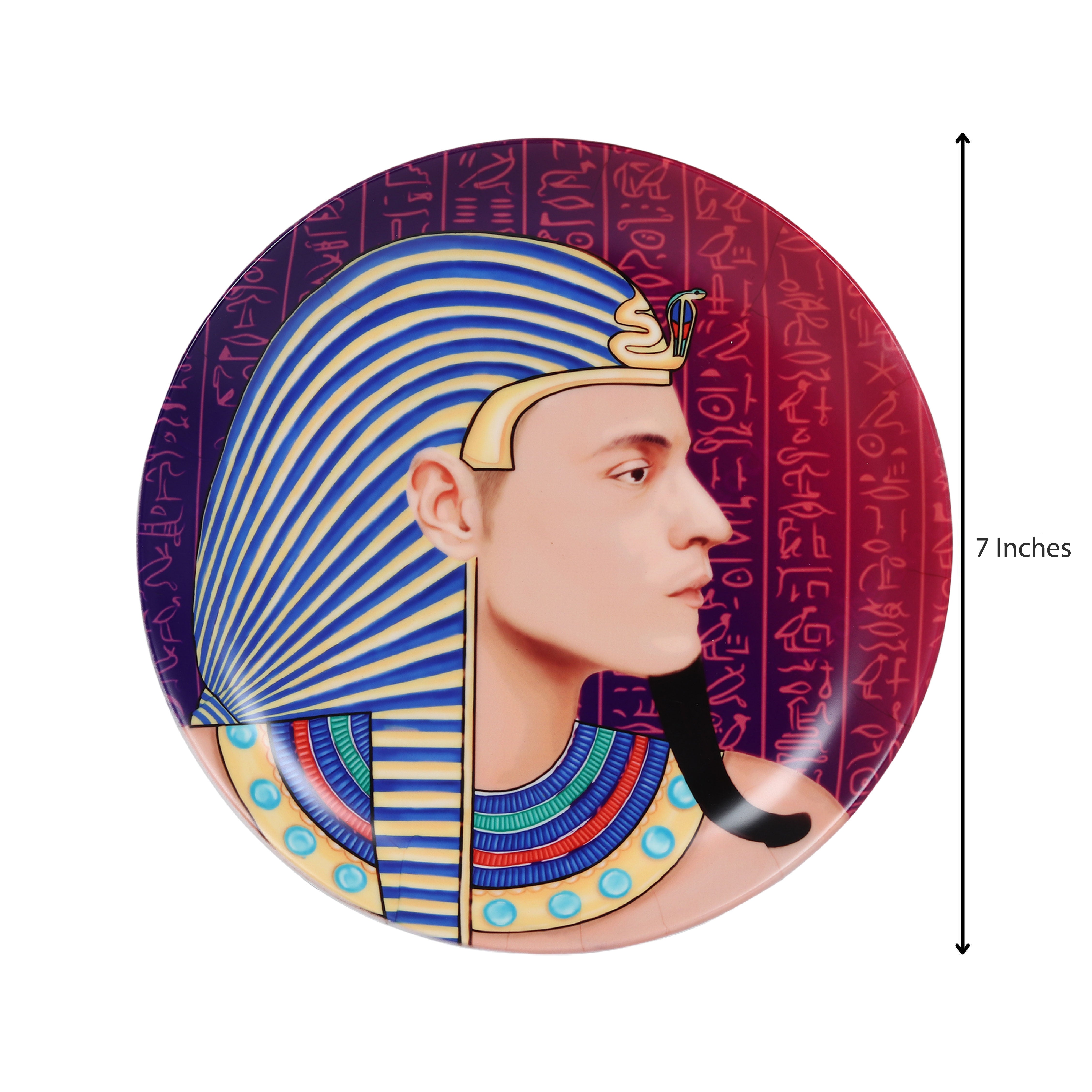 Decorative Wall Plate - Egyptian King