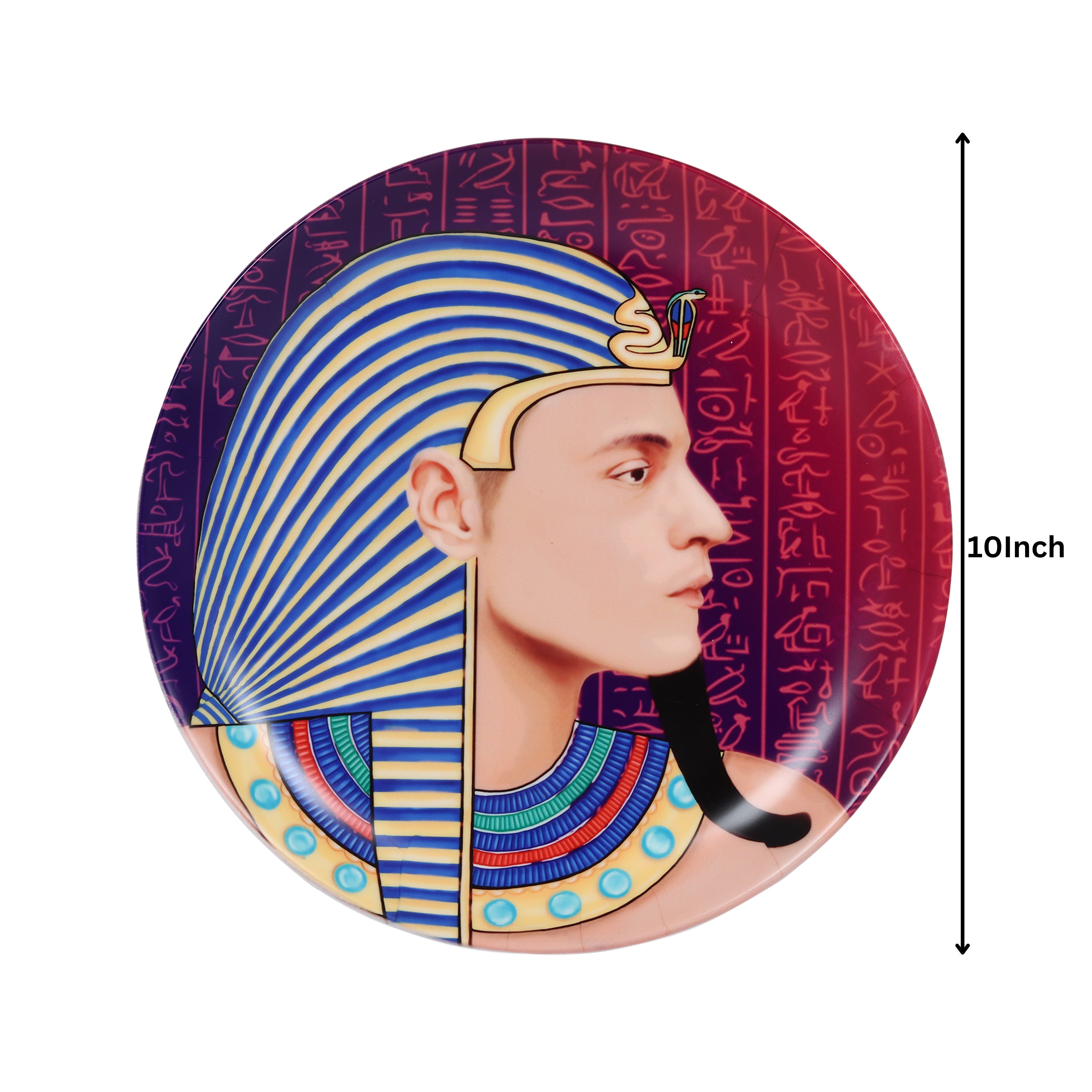 Decorative Wall Plate - Egyptian King