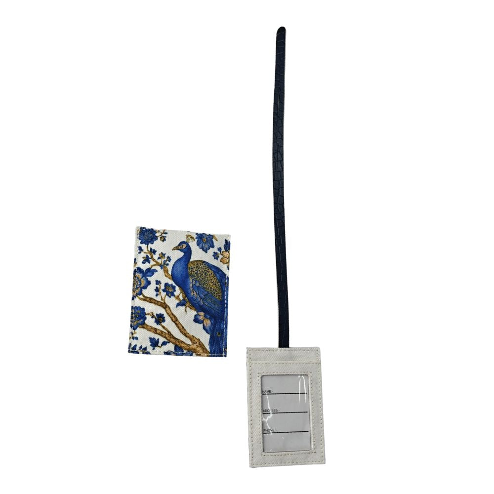 Luggage Tag : Royal Plumage Paradise