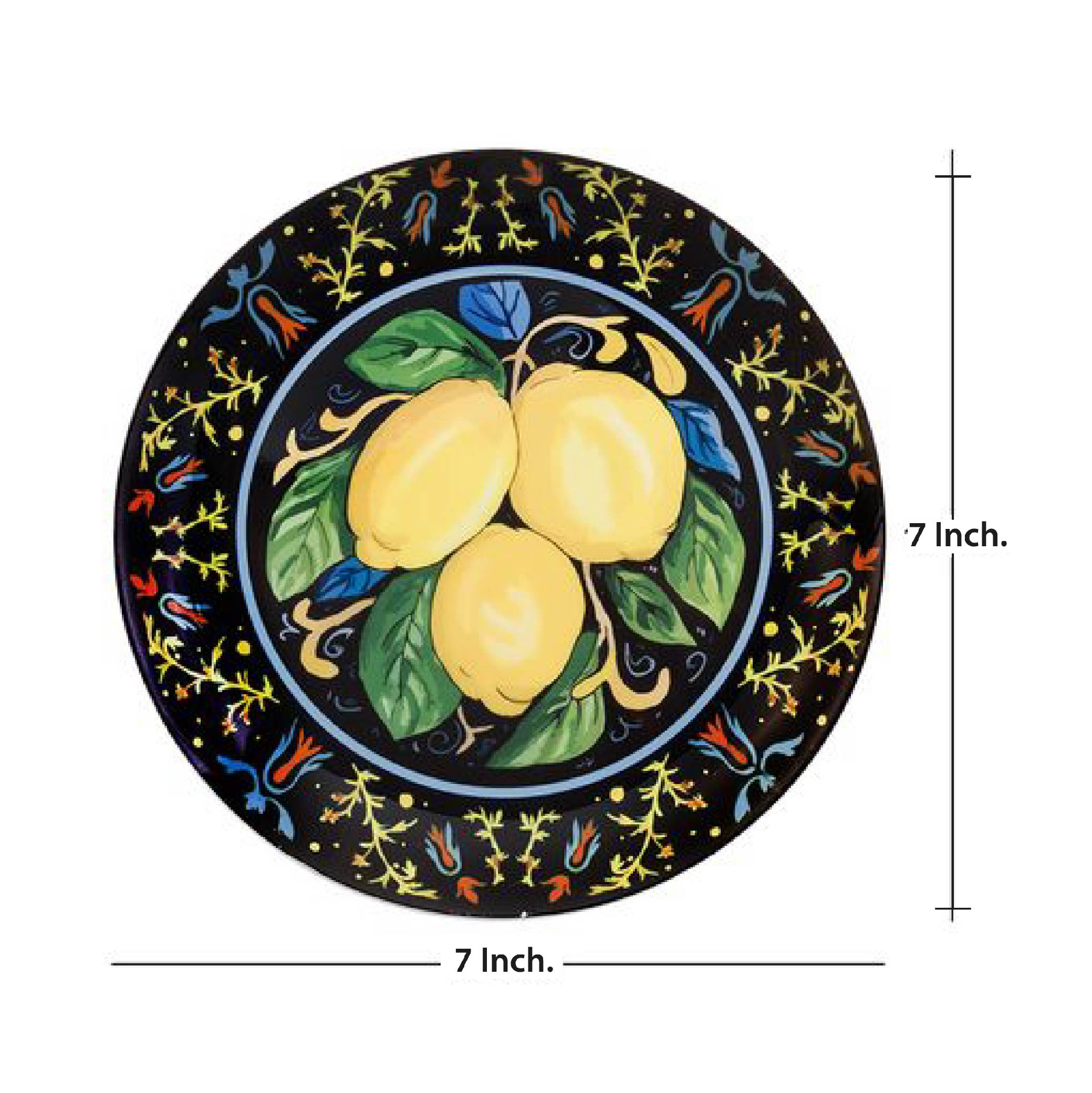 Decorative Wall Plates - Lemons from Italy