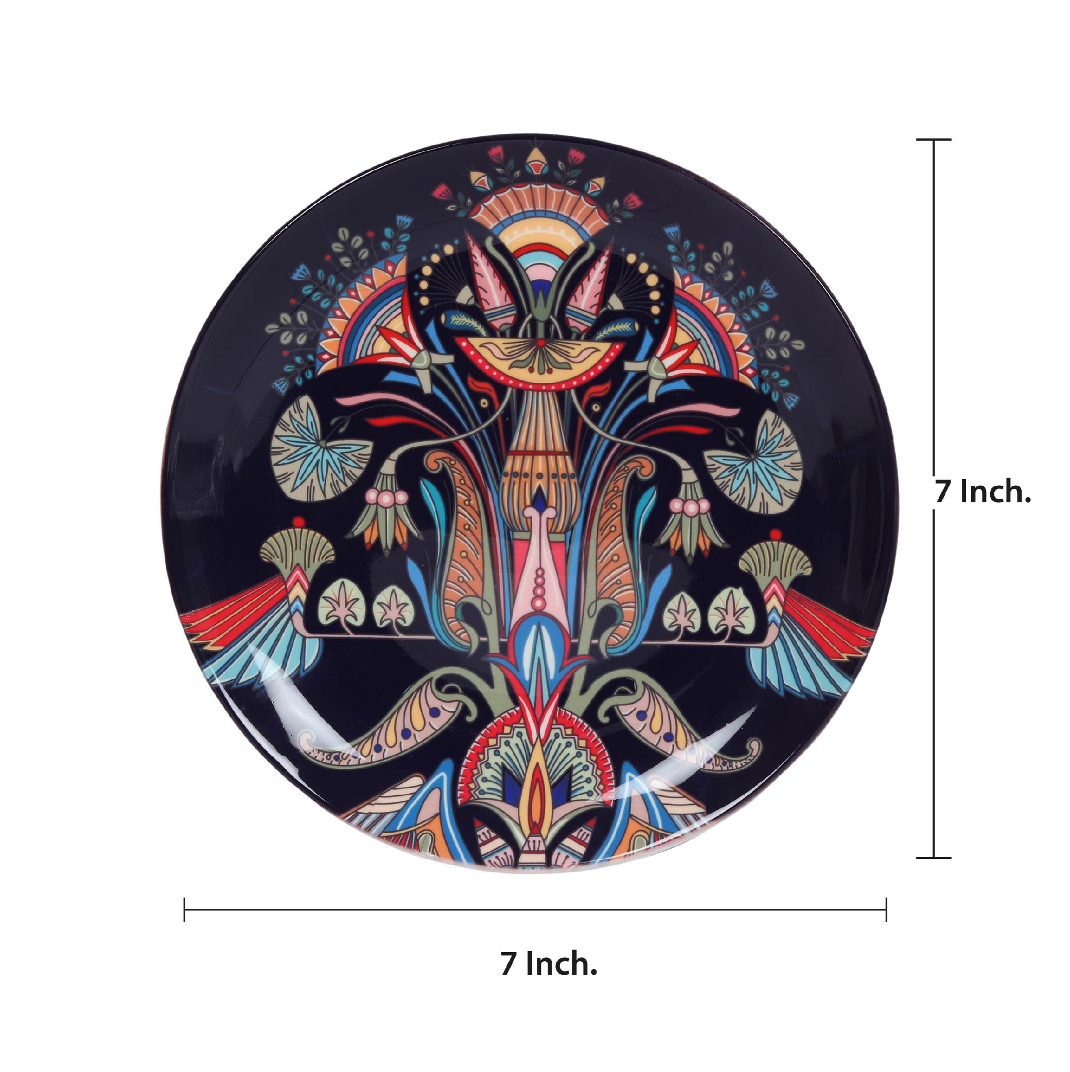 Decorative Wall Plate - The Sesen Blue Egyptian