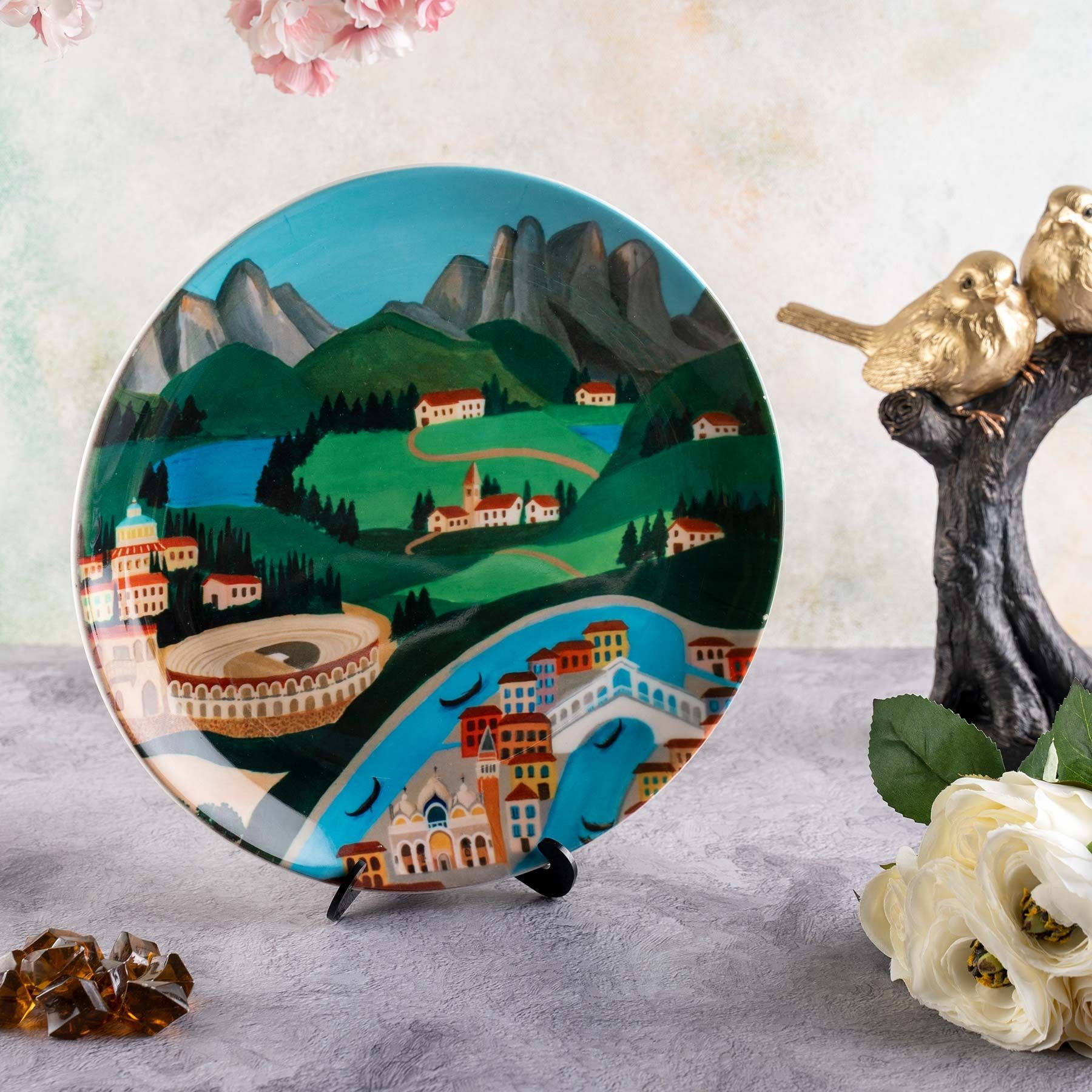 Decorative Wall Plates -Urbane Veneto