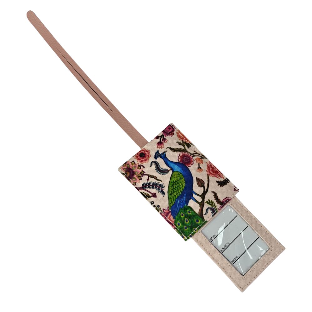 Luggage Tag : Garden Jewel Peacock
