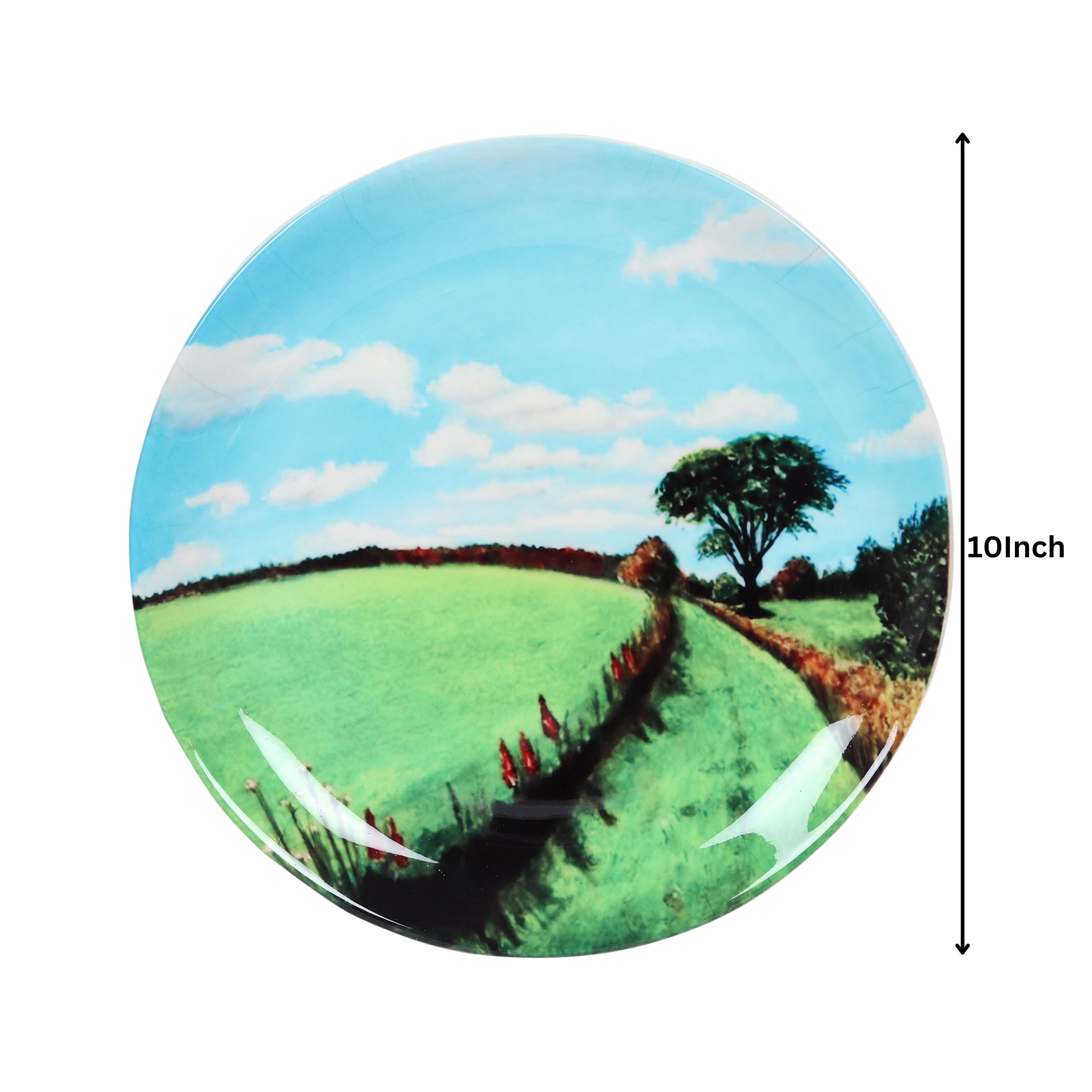 Decorative Wall Plate - Countryside