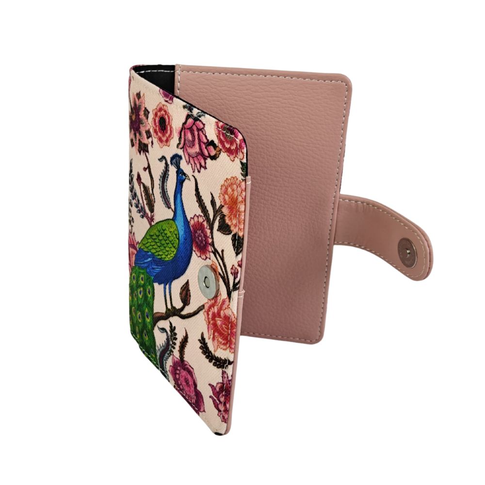 Passport Holder : Garden Jewel Peacock