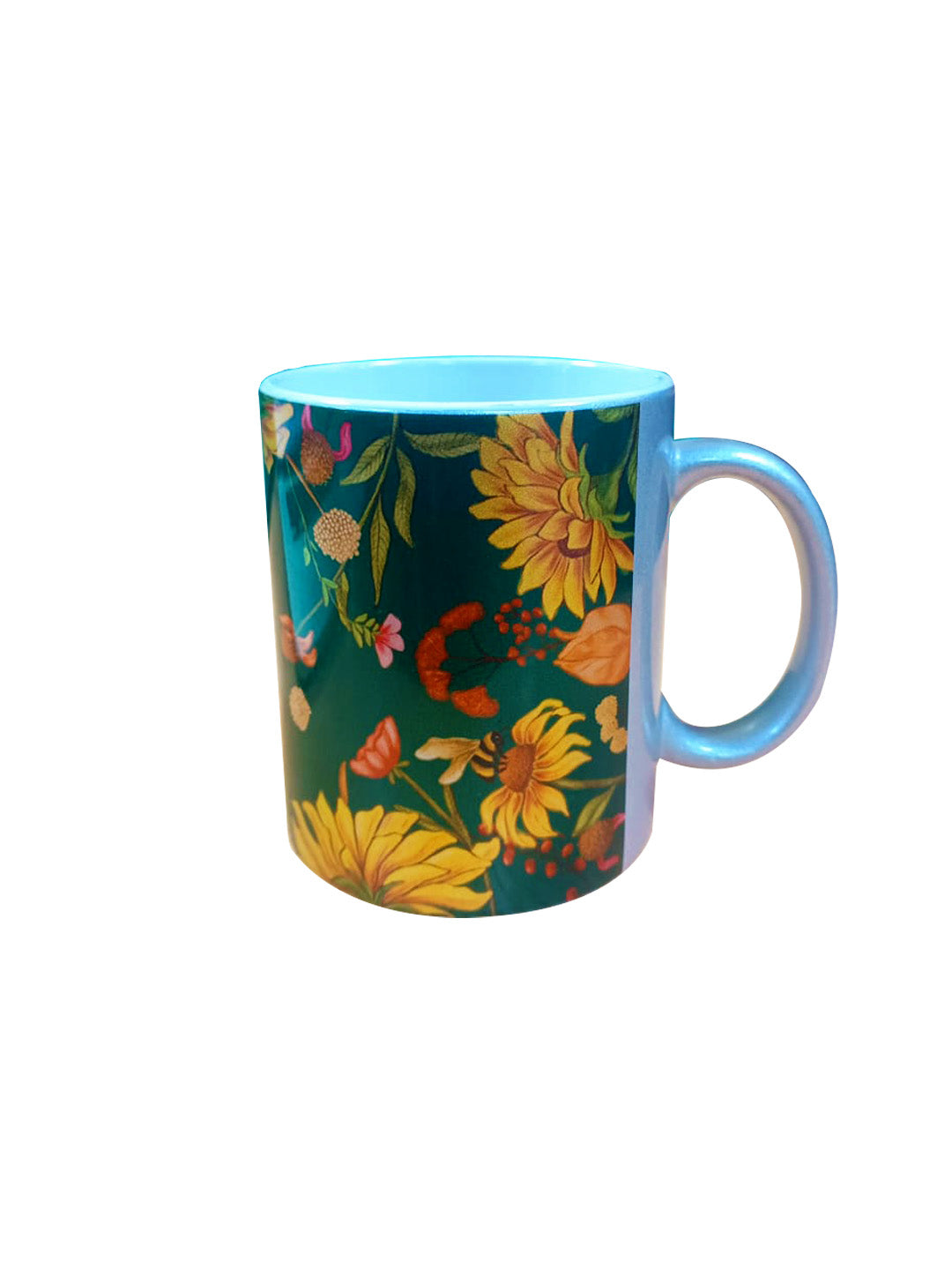 Mugs - Floral Bliss Green