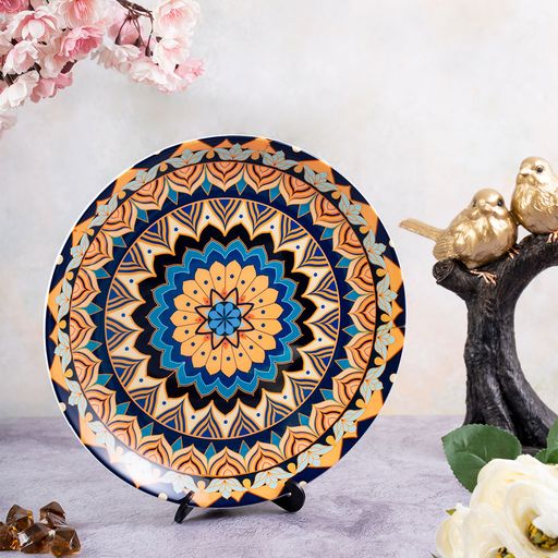 Decorative Wall Plates -Meditative Mandala