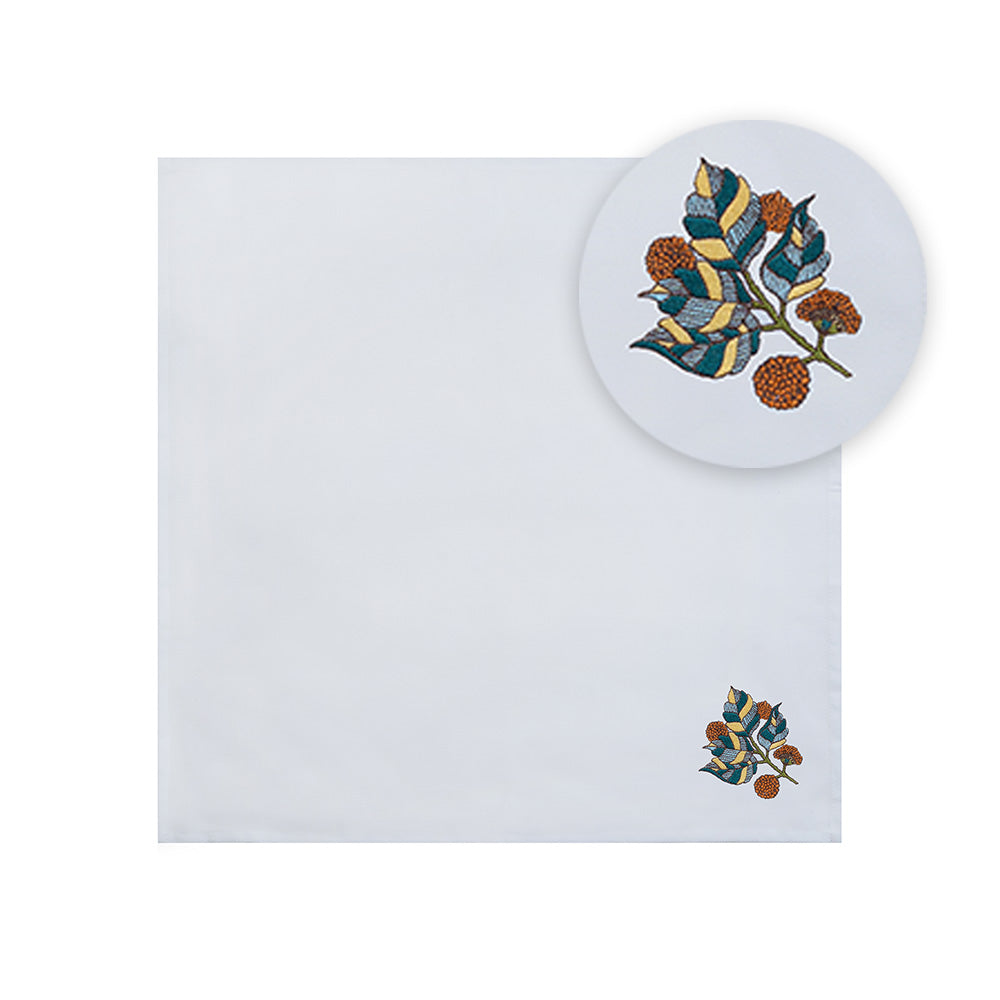 Table Napkins - Floral Marigold