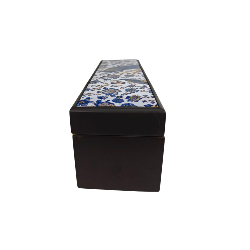 Long Tea Chest - Royal Plumage Paradise