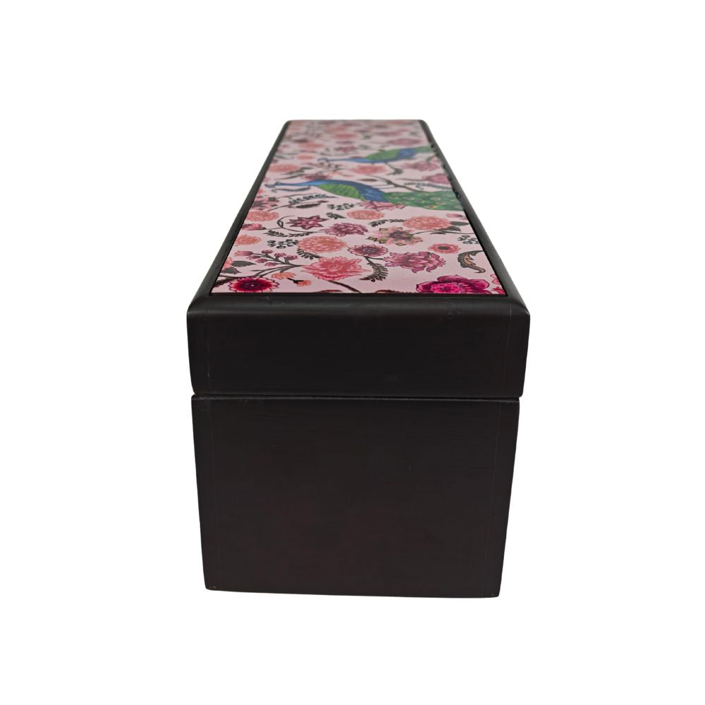 Long Tea Chest - Garden Jewel Peacock