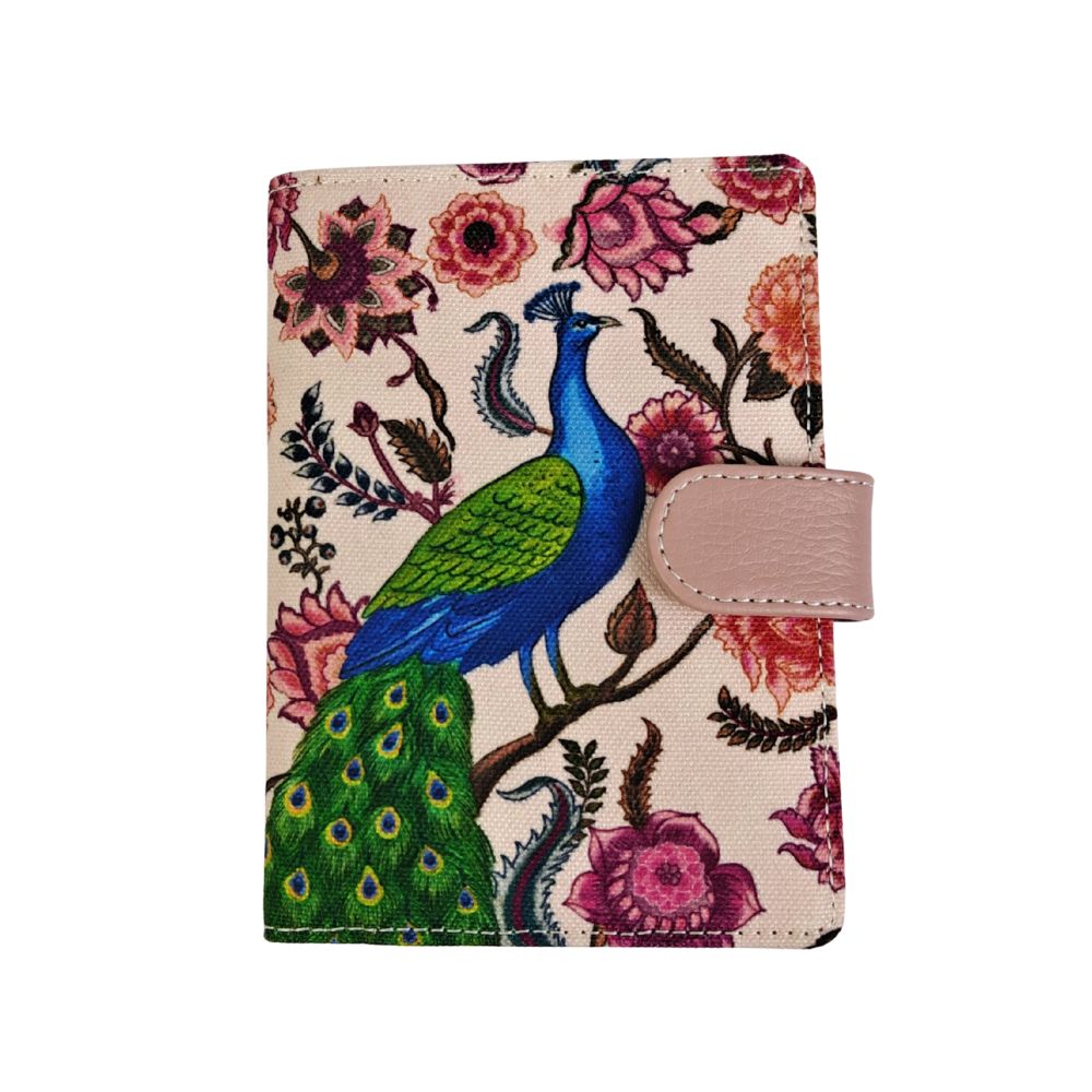 Passport Holder : Garden Jewel Peacock