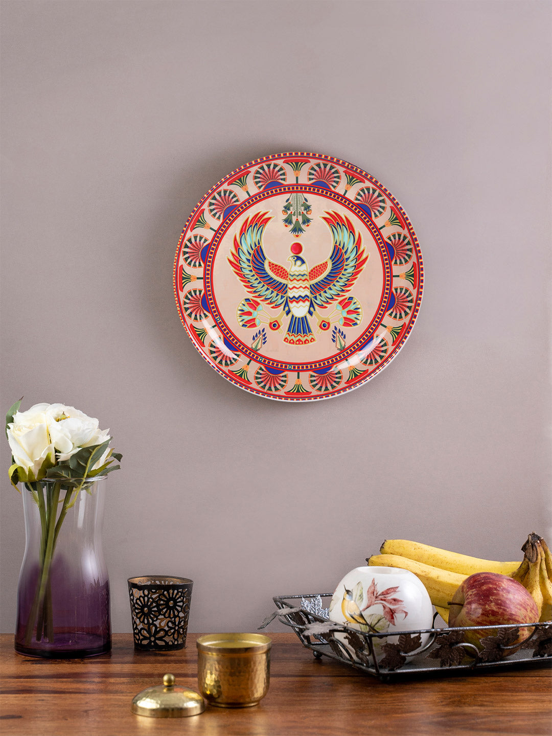 Decorative Wall Plate - The Egyptian Eagle