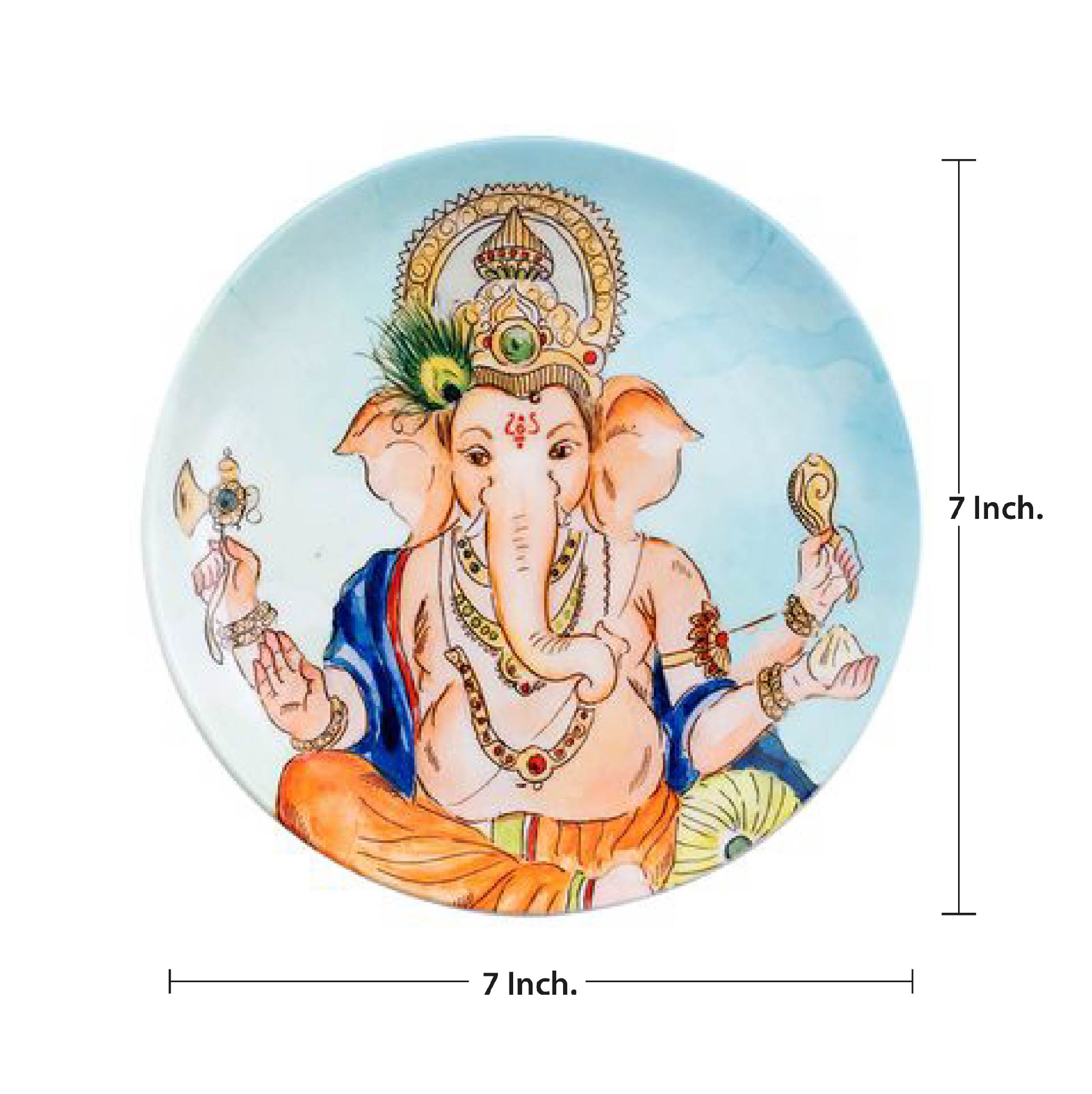 Decorative Wall Plates - Ganesha