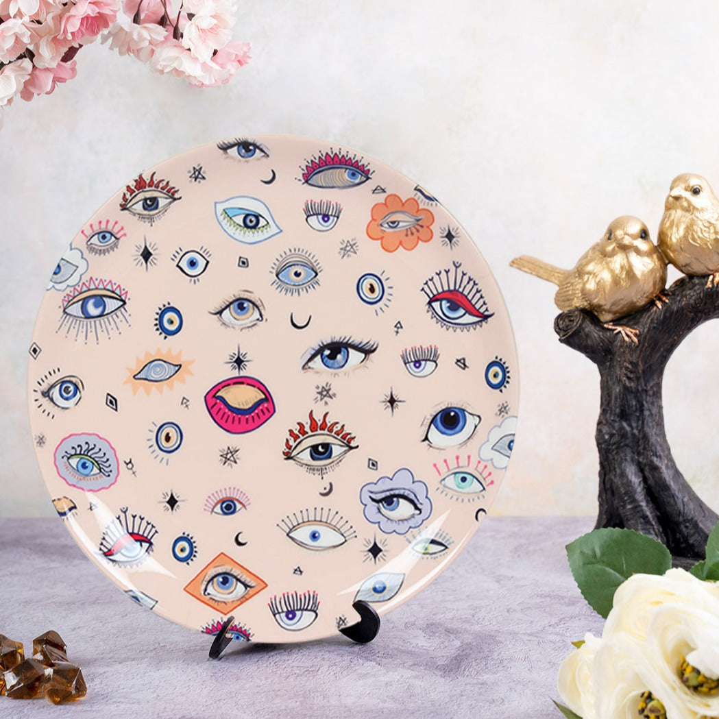 Decorative Wall Plates - Aurora Evil Eye