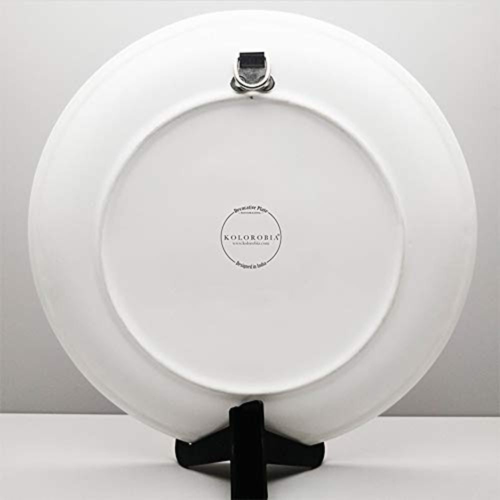 Decorative Wall Plate - Royal Plumage Paradise
